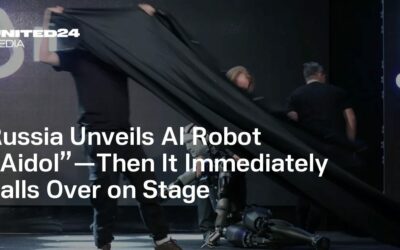 Bemutatták Aidol-t, Oroszország első antropomorf humanoid robotját – sikerek és kihívások Moszkvában