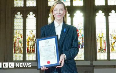 Cate Blanchett megkapta a London Város Szabadságát – drámai tehetség és humanitárius munka elismerése