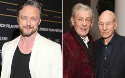 James McAvoy, Patrick Stewart és Ian McKellen különleges Macbeth-pillanatai az X-Men forgatásán