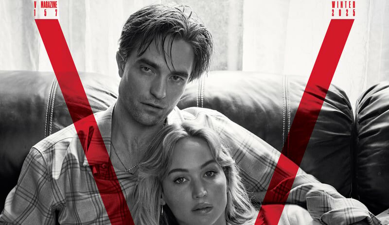 Jennifer Lawrence és Robert Pattinson Die My Love film és V Magazine fotosorozat Jennifer Lawrence Robert Pattinson film intim fotosorozat magazin