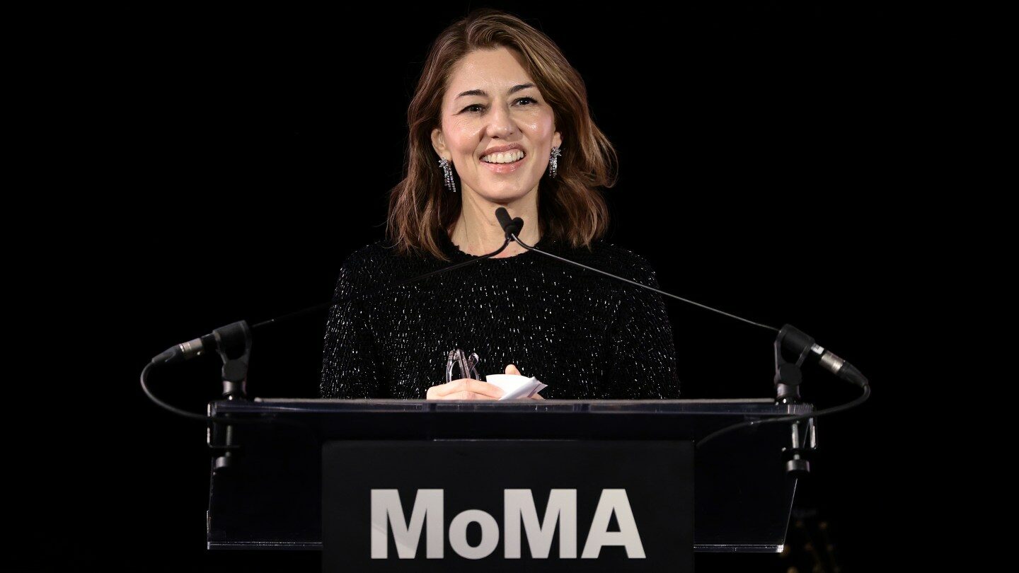Sofia Coppola díjazása a MoMA 2025-ös Film Benefit gáláján film benefit gala 2025 sofia coppola female filmmakers