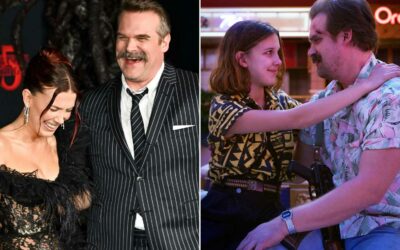 Millie Bobby Brown és David Harbour különleges kapcsolata a Stranger Things 5. évadának premierjén