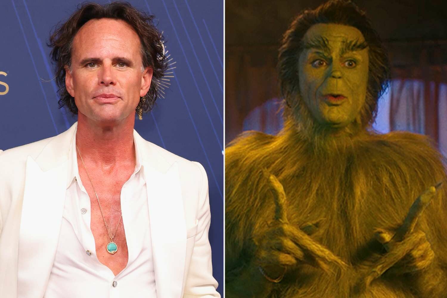walton goggins white lotus sztar grincs walmart unnepi kampany