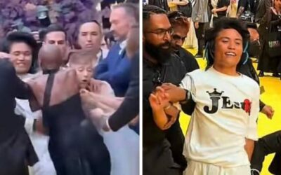 Incidens a Wicked: For Good film sárga szőnyeges eseményén a Universal Studios Singapore-ban