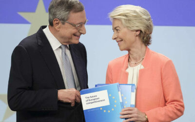 Az innováció kulcsa Európa jövőjének: kreatív rombolás és technológiai verseny a 21. században