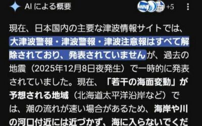 Google generatív AI tévesztése a japán cunami-riasztásnál – veszélyes hibák a katasztrófavédelemben