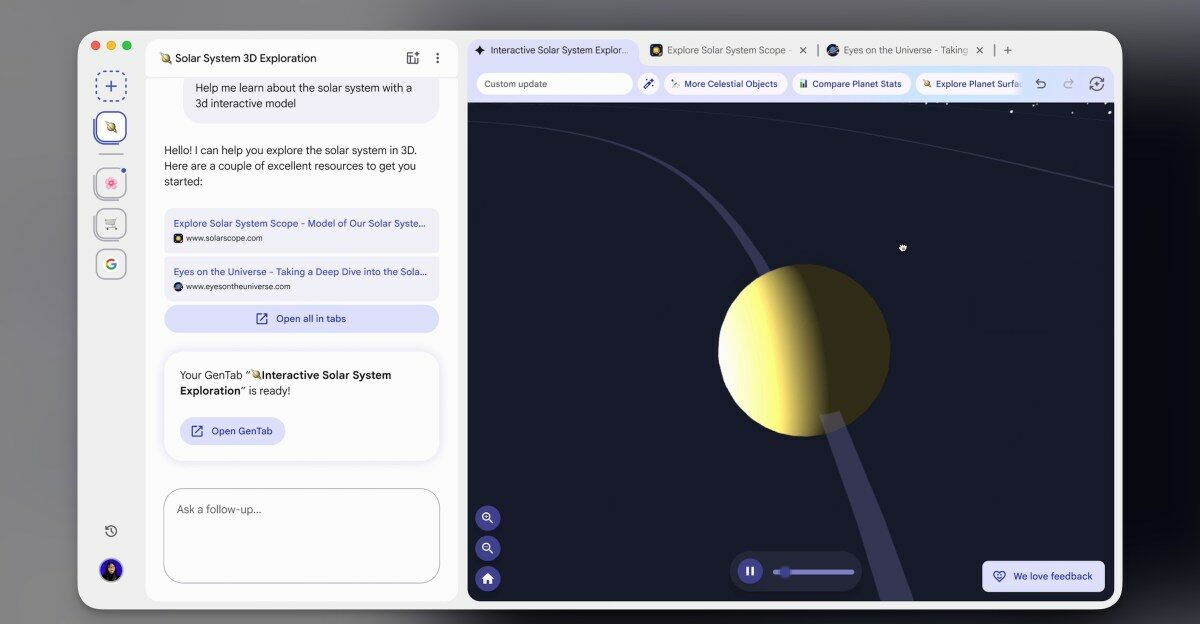 Google Disco böngésző és GenTabs technológia innováció innovativ google disco bongeszo es gentabs technologia