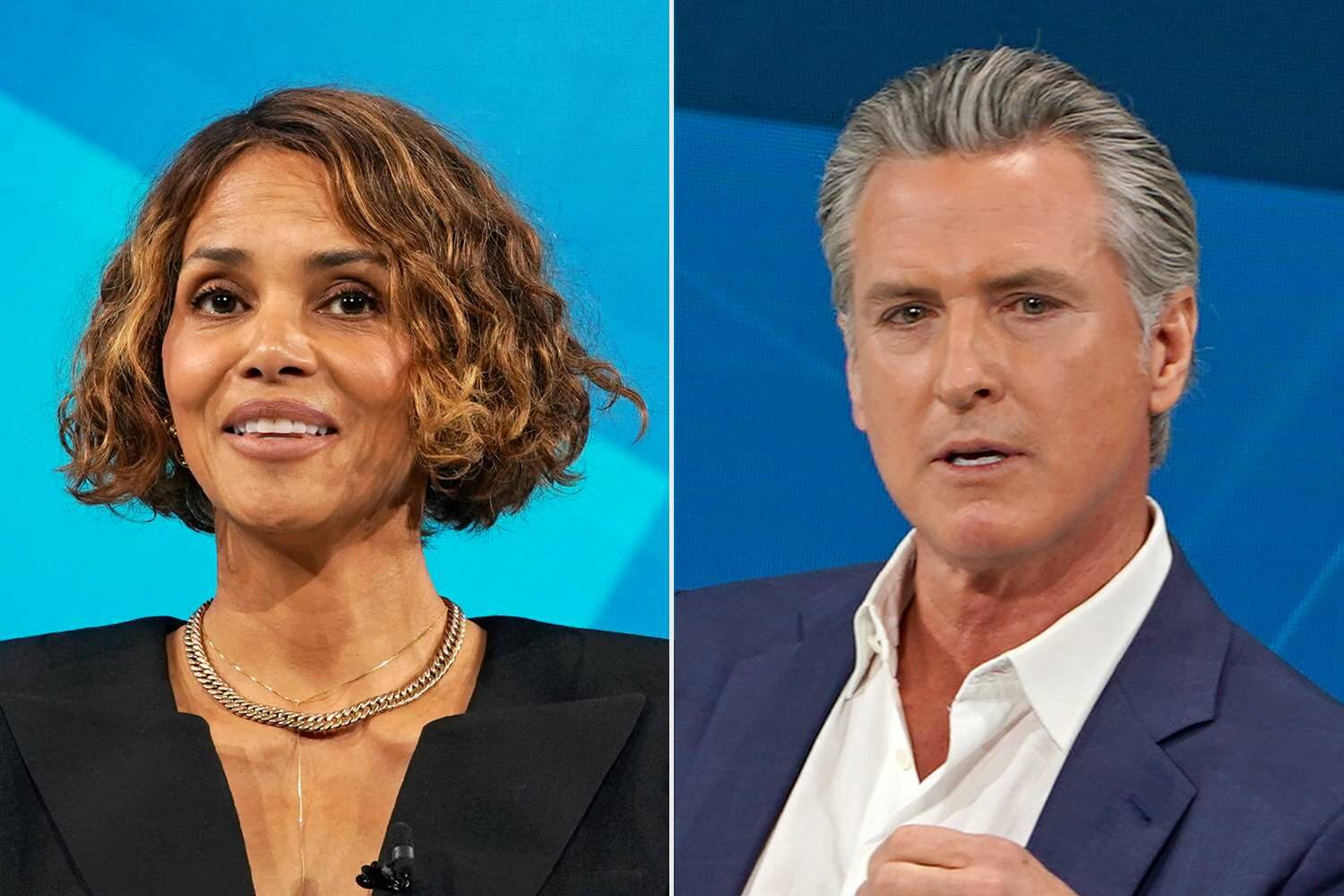 Halle Berry és Gavin Newsom menopauza ellátás vitája női egészségügy vitája kalifornia politikai vezetésében