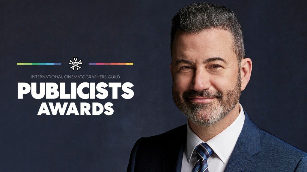 Jimmy Kimmel díjazása az International Cinematographers Guild 2026-ban díjátadó esemény kitartás elismerés filmes iparban