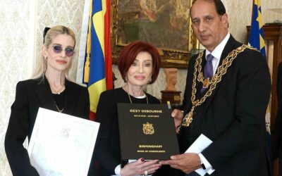 Ozzy Osbourne posztumusz elismerést kapott szülővárosától 77. születésnapján