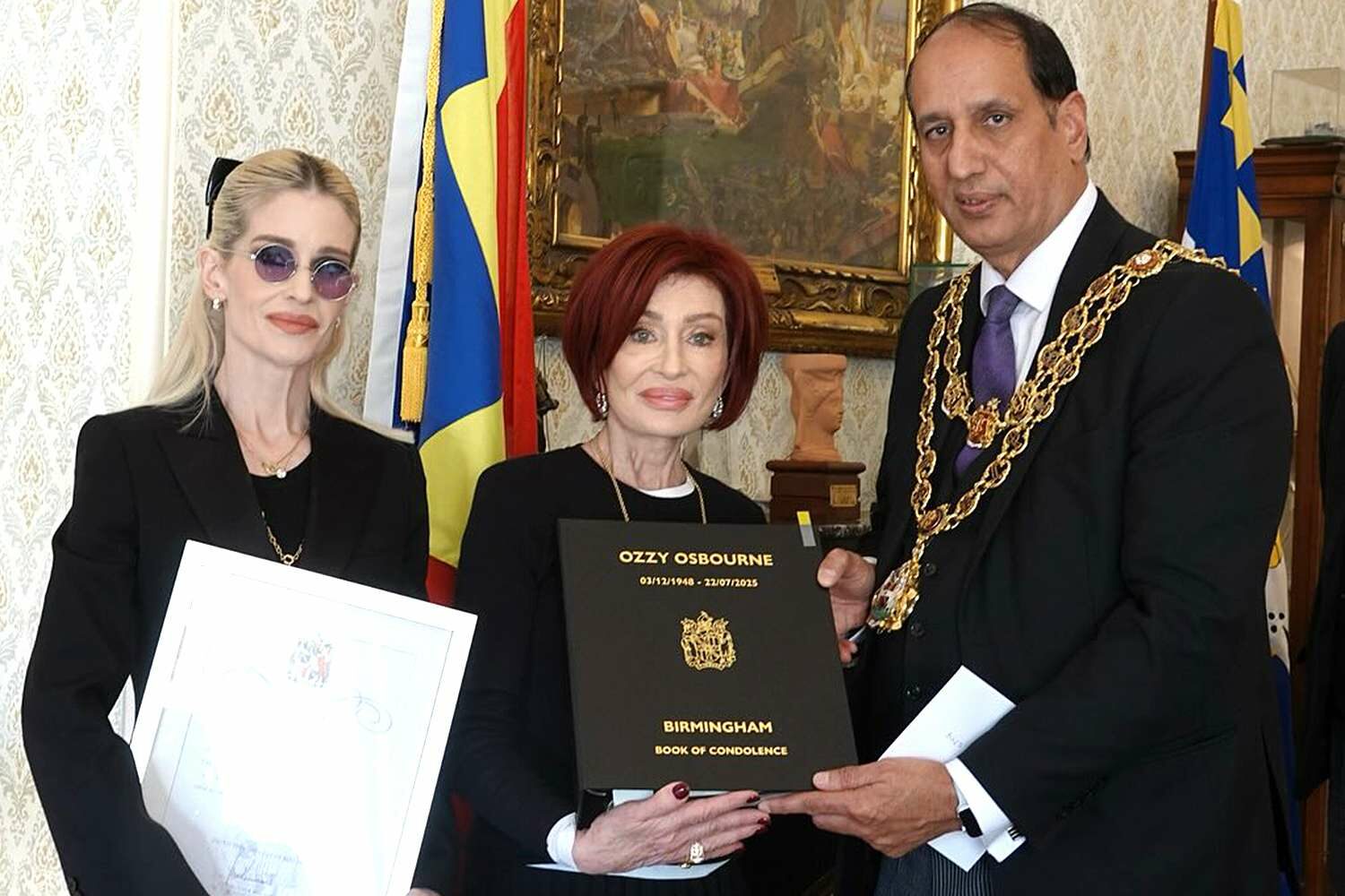 Ozzy Osbourne Birmingham Lord Mayor’s Award Posthumous Honor ozzy osbourne posthumous award birmingham cultural music recognition